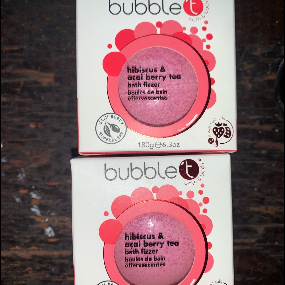 Bubble t bath bombs